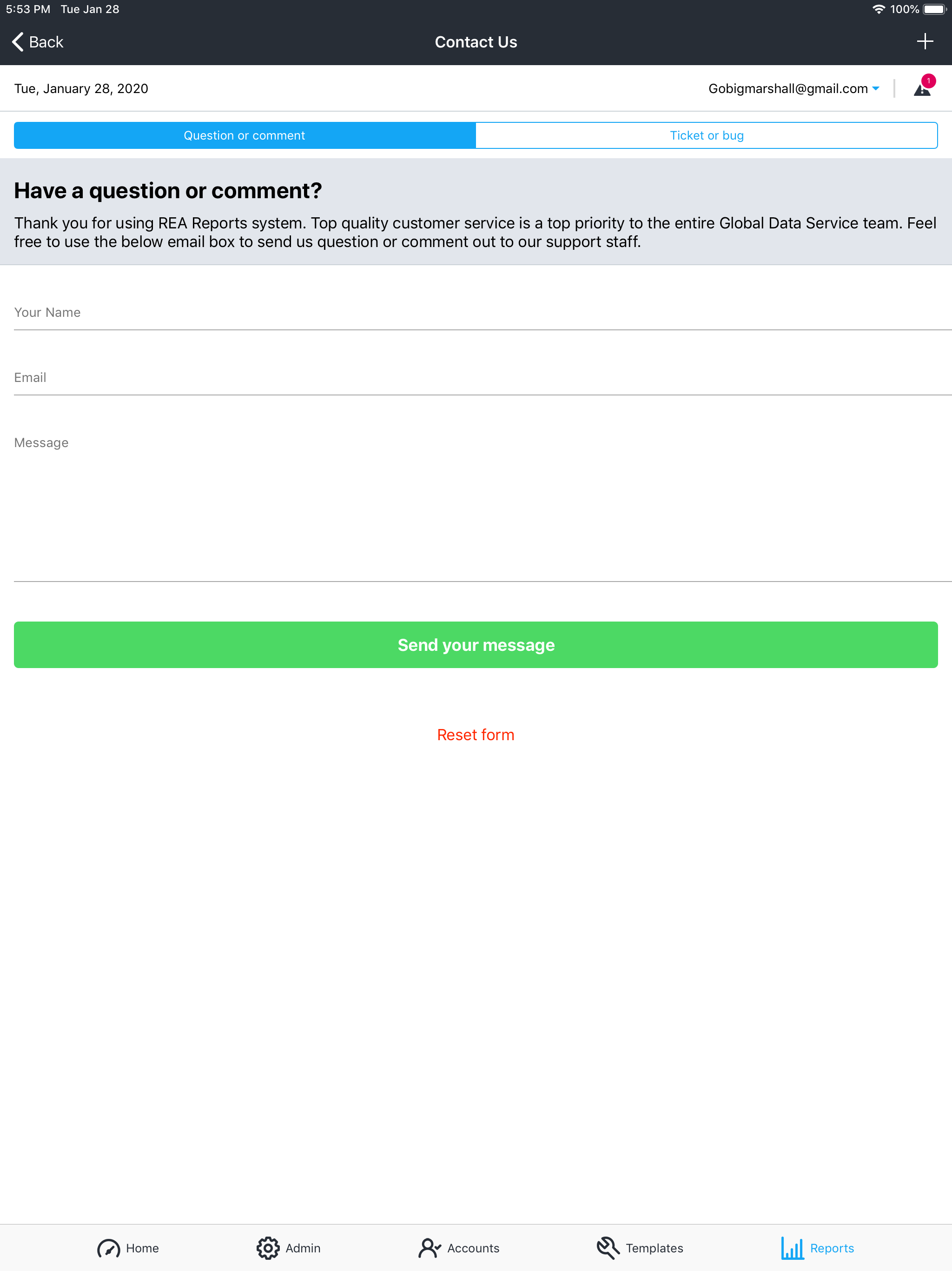 REAReport