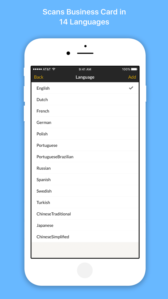 #4. Card Scanner (iOS) By: Zoho Corporation
