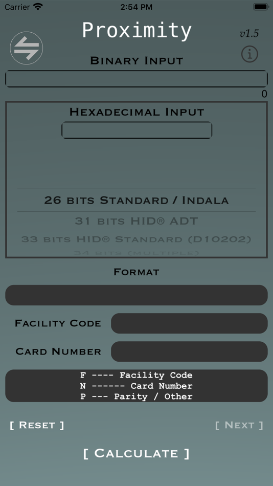 #1. Proximity - Access Card Calc (iOS) Podle: Farren Domenici