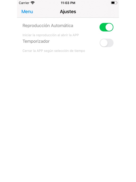 La Callejera Stereo iPad screenshot 6 - Music app