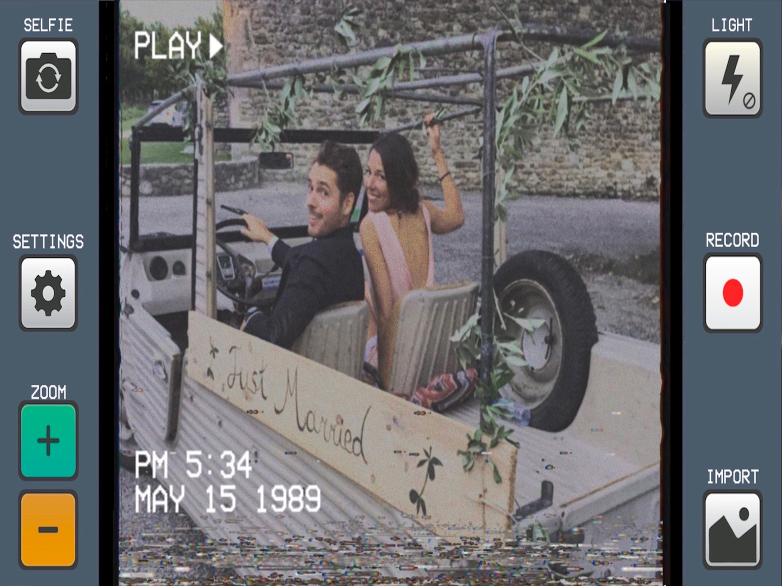 VHS Cam - Retro Camcorder FX ipad screenshot 3