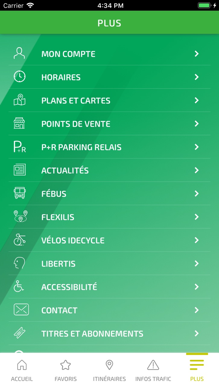iPhone screenshot