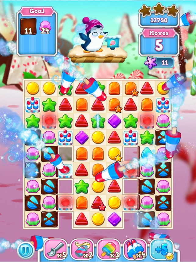 Ice Cream Sundae Jam - FREE Match 3 Puzzle & Arcade Game