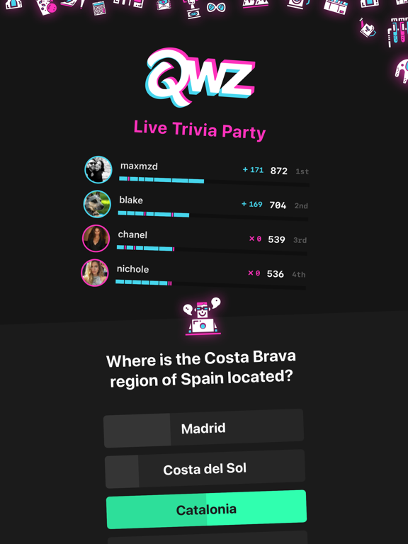 QWZ: Live Trivia Party