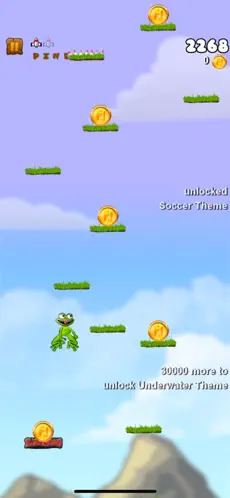 Screenshot 2 Froggy Jump iphone
