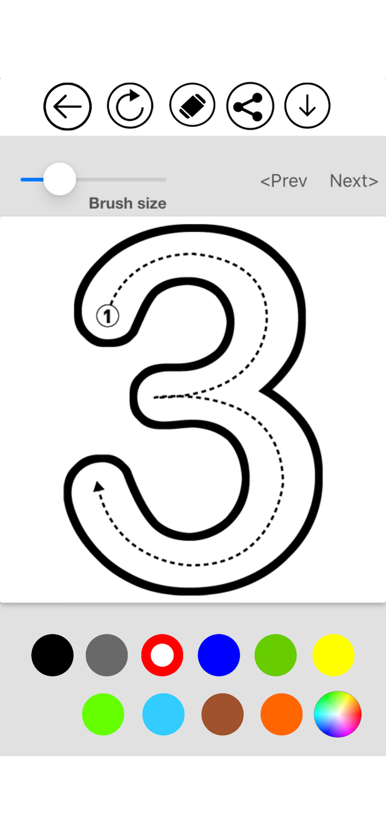 ABC Alphabet & Number Coloring screenshot 4