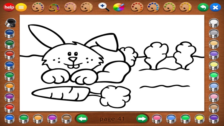 Coloring Book Baby Animals screenshot-9