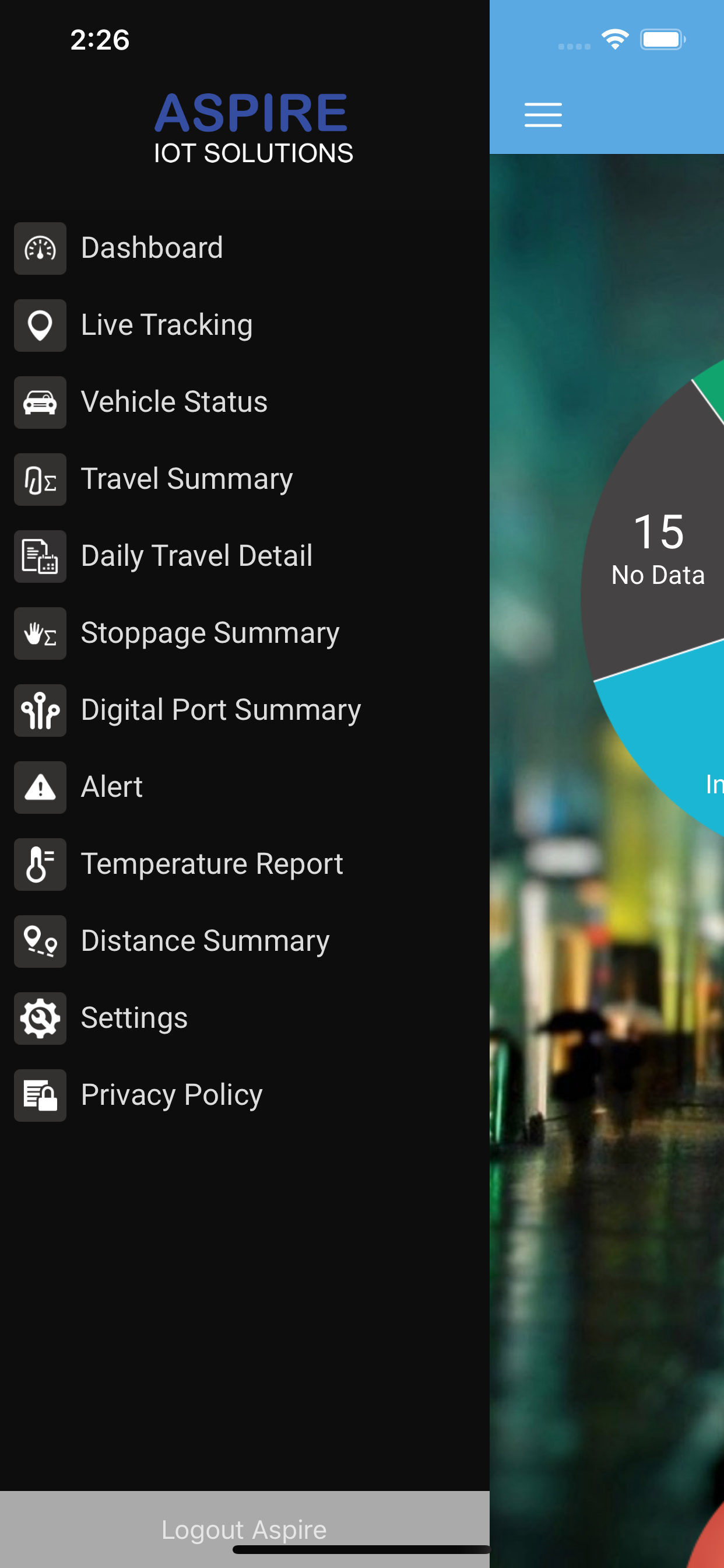 Aspire iot solutions screenshot 3