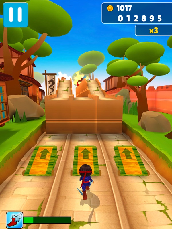 Ninja Kid Run VR screenshot 11