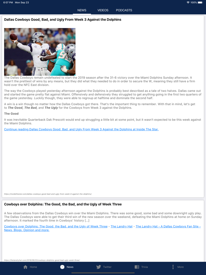 UltimateFan Dallas Cowboys