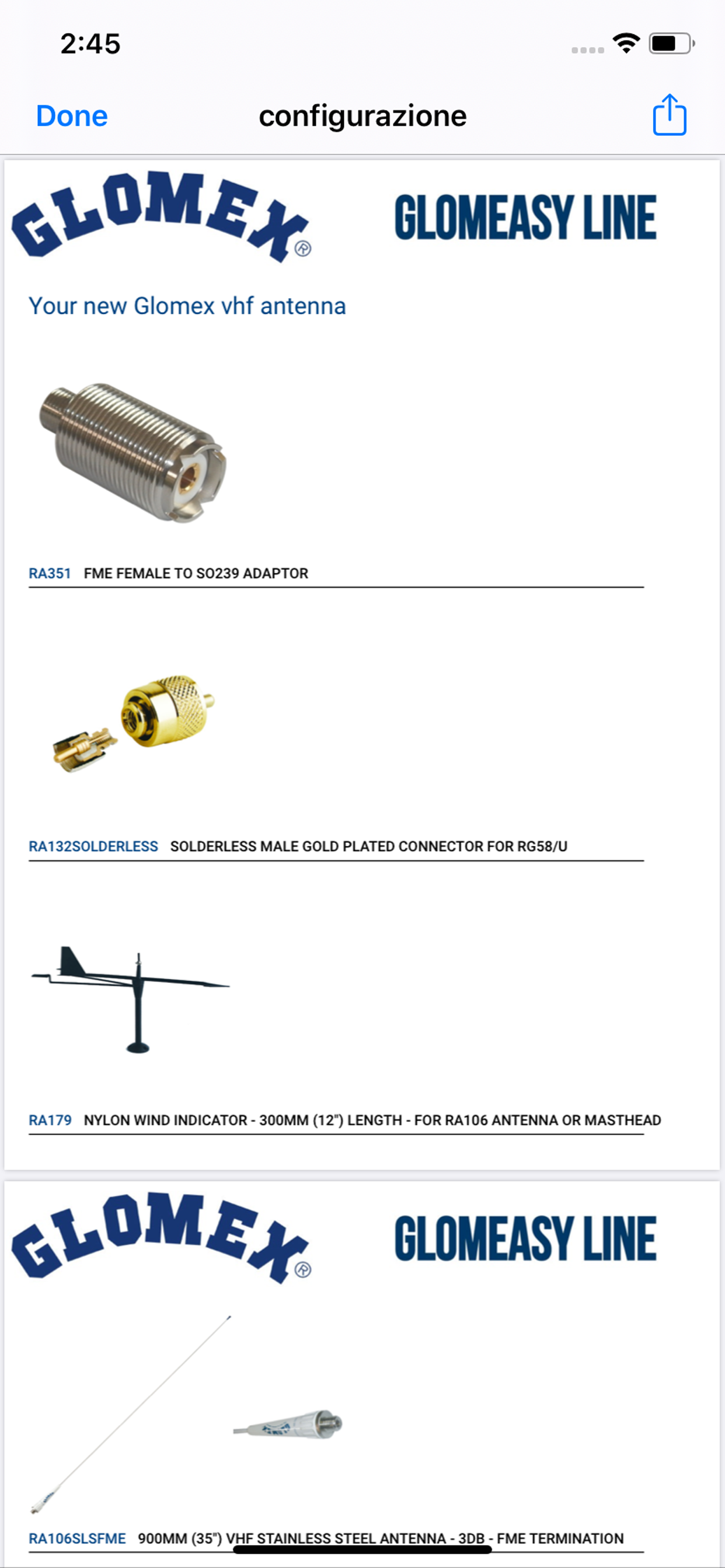 Glomex Configurator