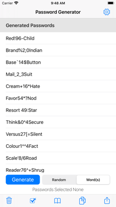 Password-Builder screenshot 1