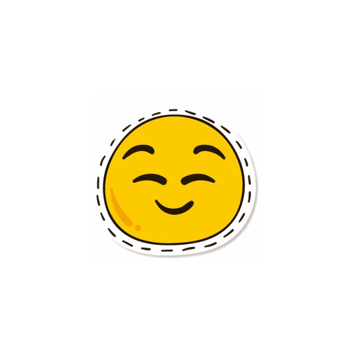 Nhãn Dán Mặt Cười Saki