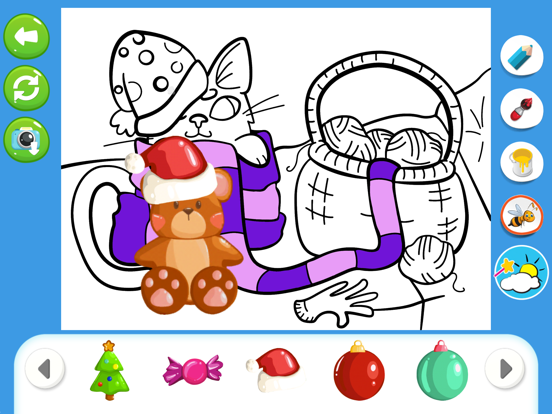 Christmas Coloring Pages 2021 iPad screenshot 5 - Entertainment app