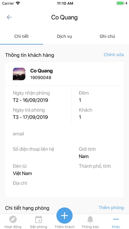 Hospinet PMS - QL Homestay screenshot-4