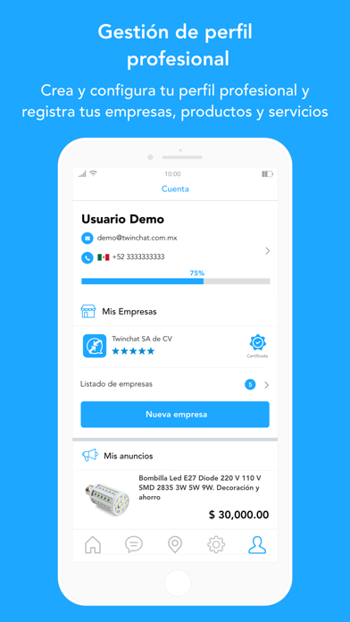 TwinChat App iPhone screenshot 5 - Shopping app