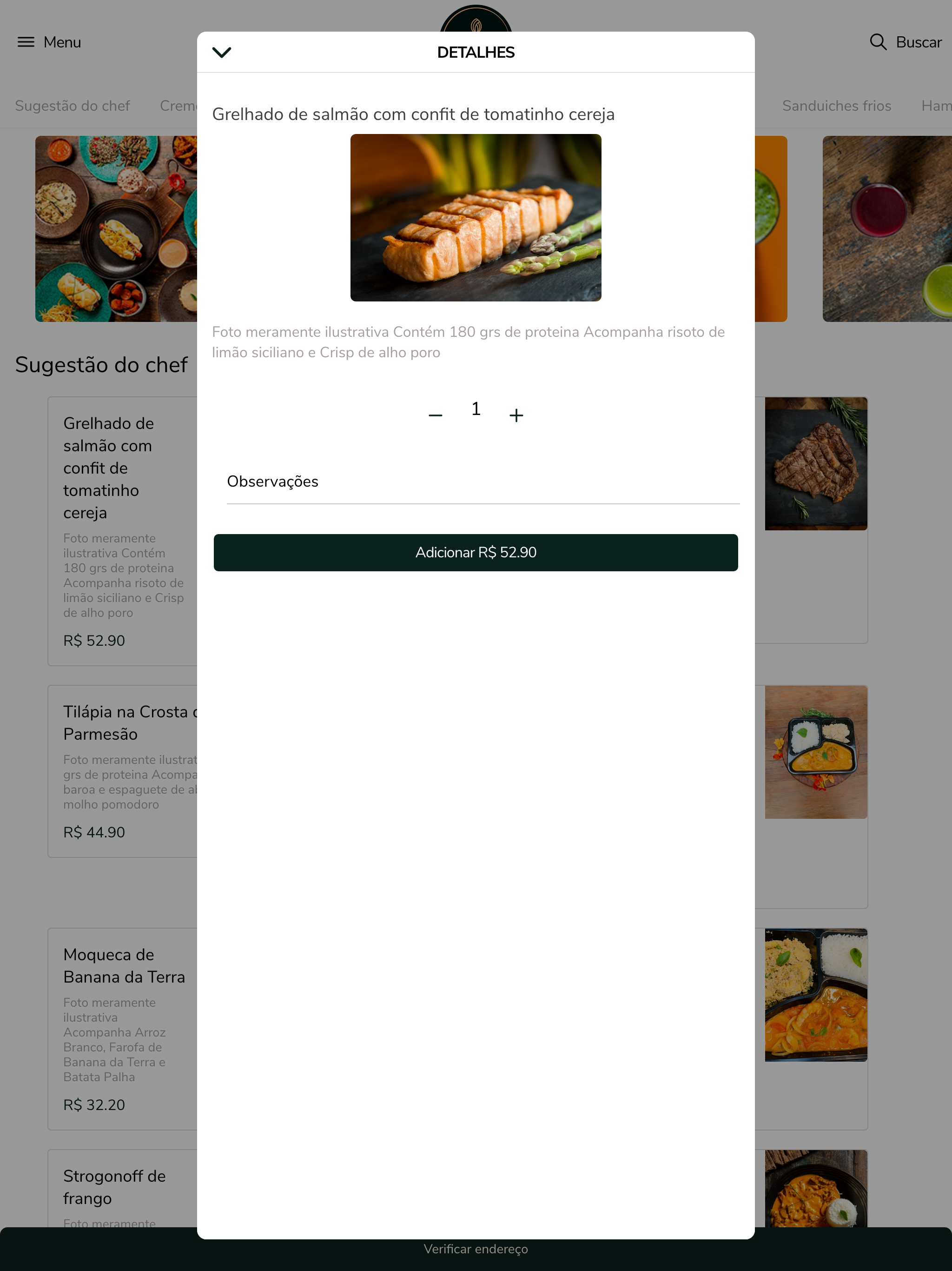 Projeto Sabor screenshot 5