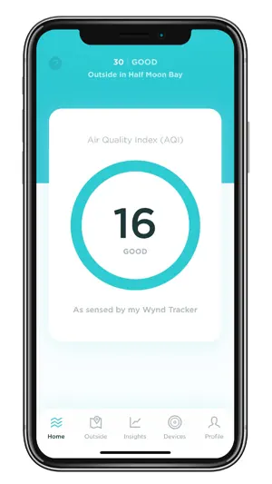 Wynd Air Tracker and Purifier screenshot 1