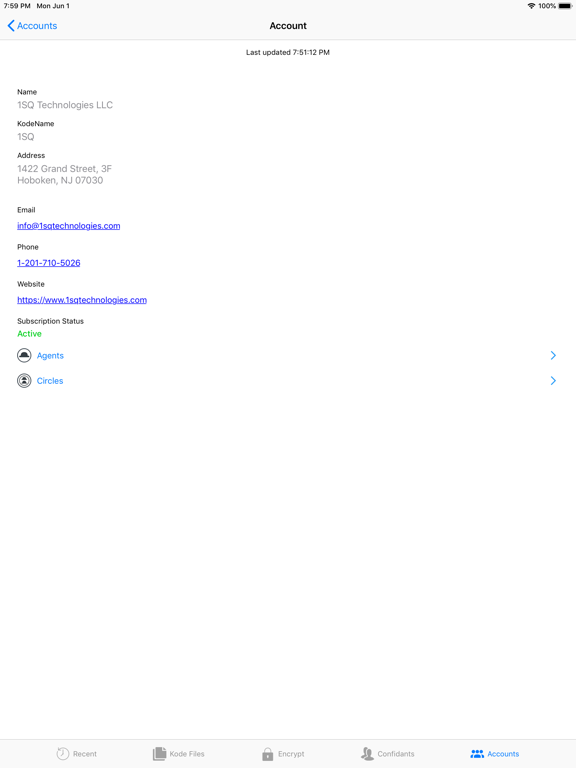KodeFile iPad screenshot 1 - Productivity app