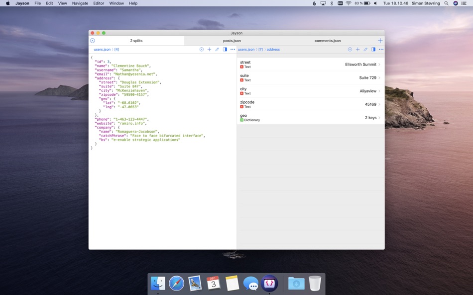 #2. Jayson (macOS) Bởi: Simon B. Støvring