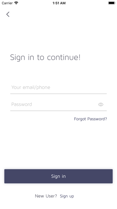 App screenshot