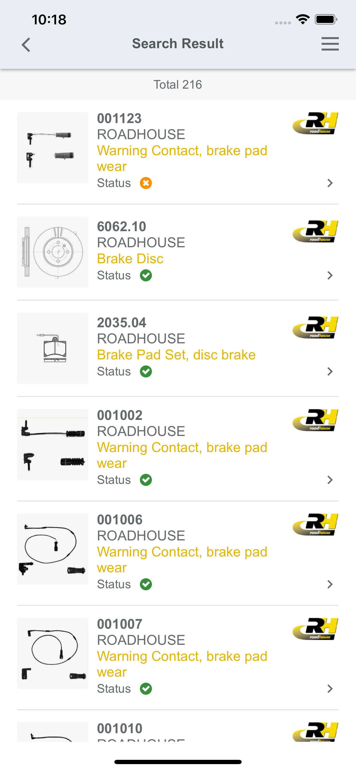Road House App