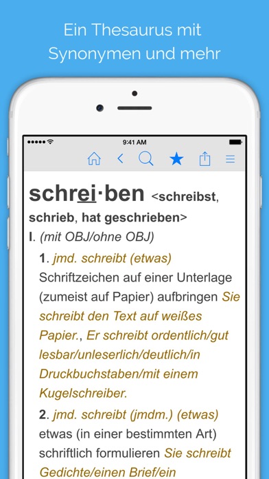 Deutsch Wörterbuch & Thesaurusのおすすめ画像2