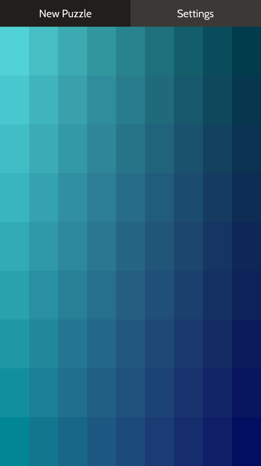 #4. Chromatic: Color Puzzles (iOS) Podle: Ryan Schalk