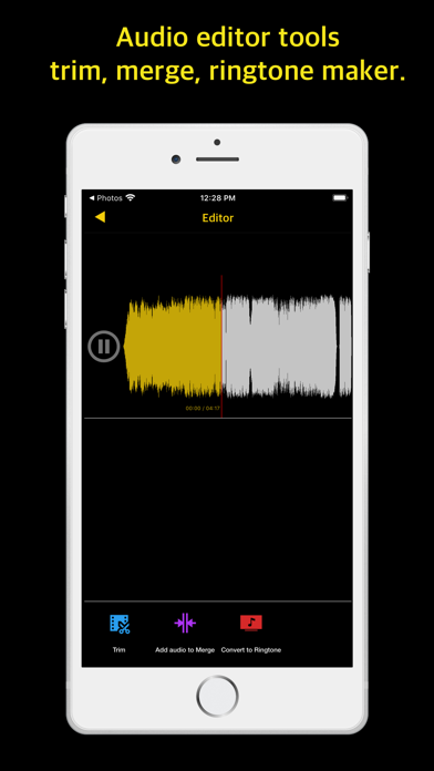 Screenshot #2 pour MusicMix - ringtone maker