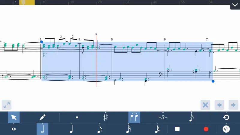 Symphony Pro - Music Notation screenshot 3 of 5