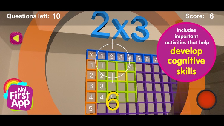 Multiplication table - AR game screenshot-3