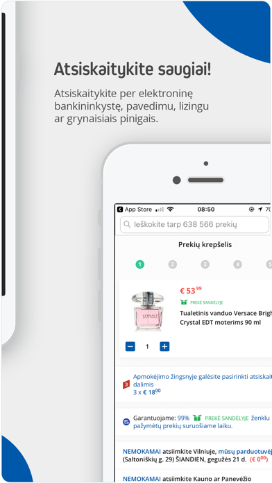 Pigu.lt - mobilioji parduotuvė Screenshot