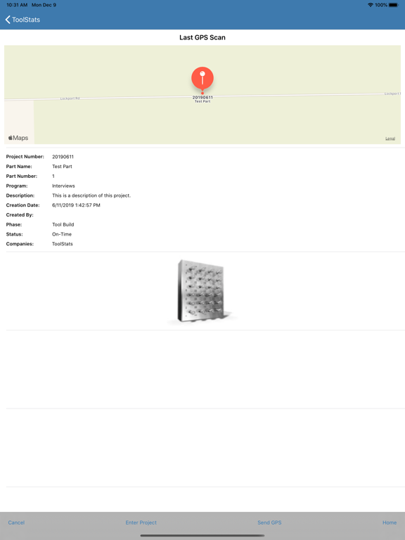 ToolStatsV2 iPad screenshot 5 - Business app