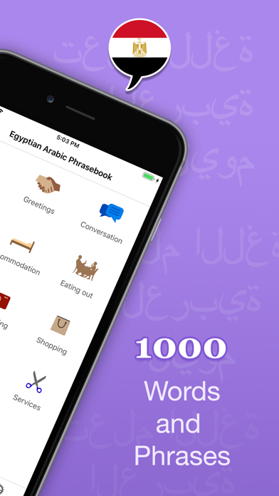Screenshot #2 pour Easy Egyptian Arabic