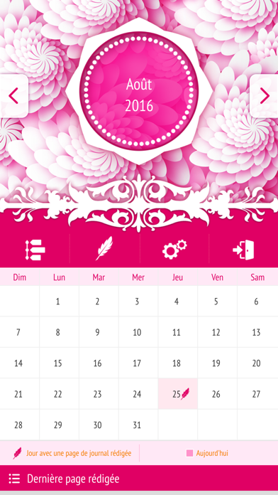 Screenshot #2 pour Journal intime secret