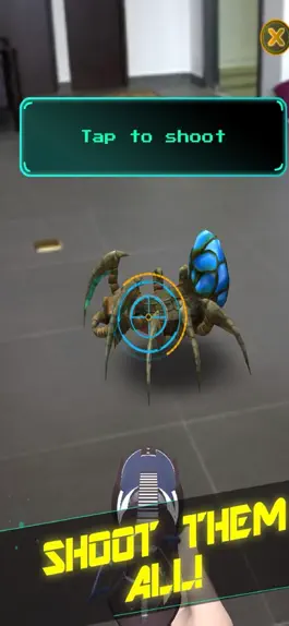 Game screenshot AR Spider - FPS Gun games apk