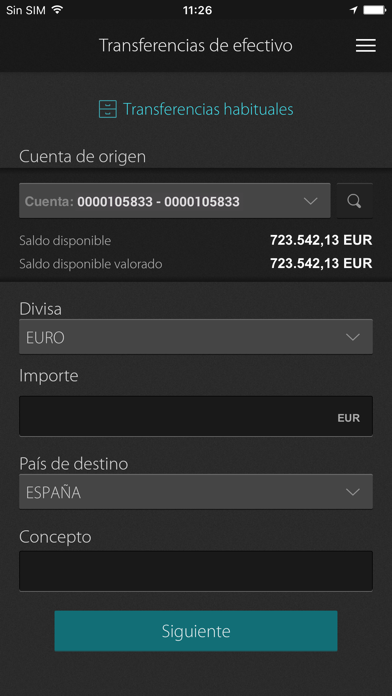 Andbank España Screenshot