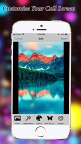 Colorful Call Flash Themes screenshot
