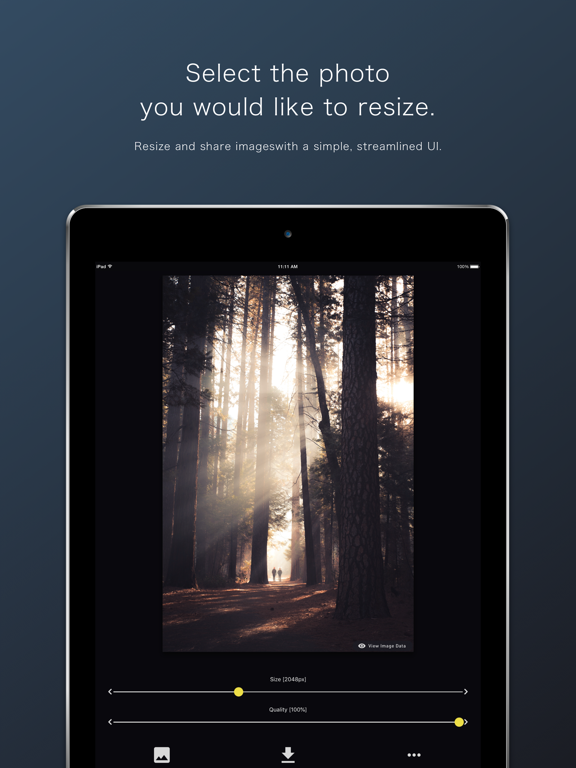 Screenshot #4 pour ReSIZER - Simple Photo Resizer