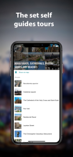 Barcelona travel map guide screenshot 3