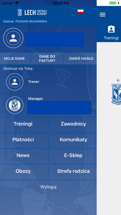LECH POZNAŃ FOOTBALL ACADEMY Screenshot