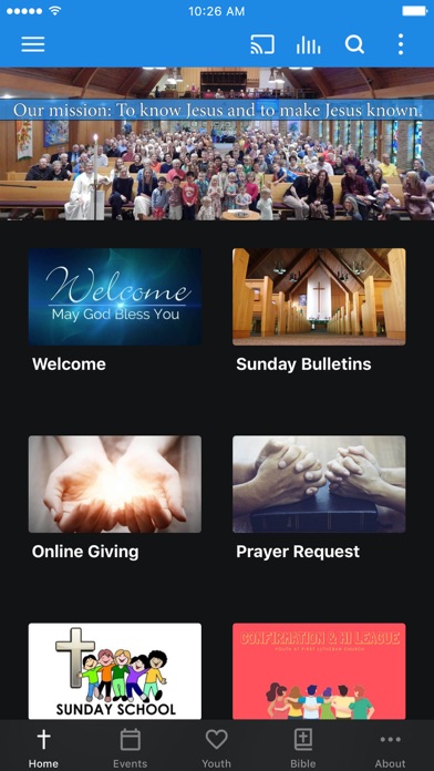 First Lutheran Church Amery Screenshot
