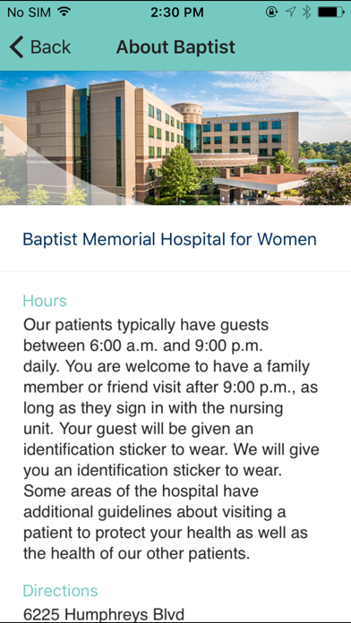 Baptist Beautiful Beginnings Screenshot