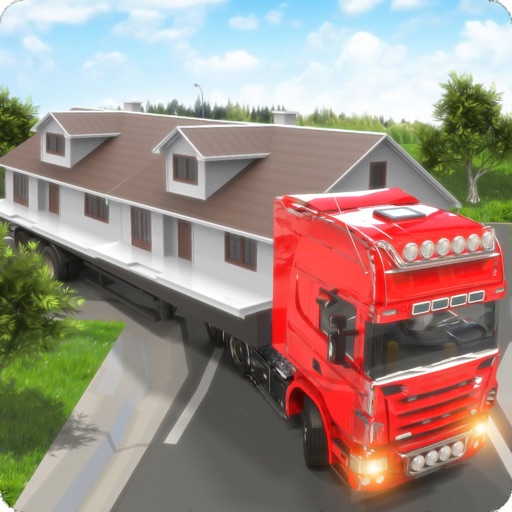 City House Mover Truck Drive