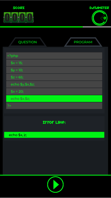 screenshot of Project ORB:An RPG Coding Game 2