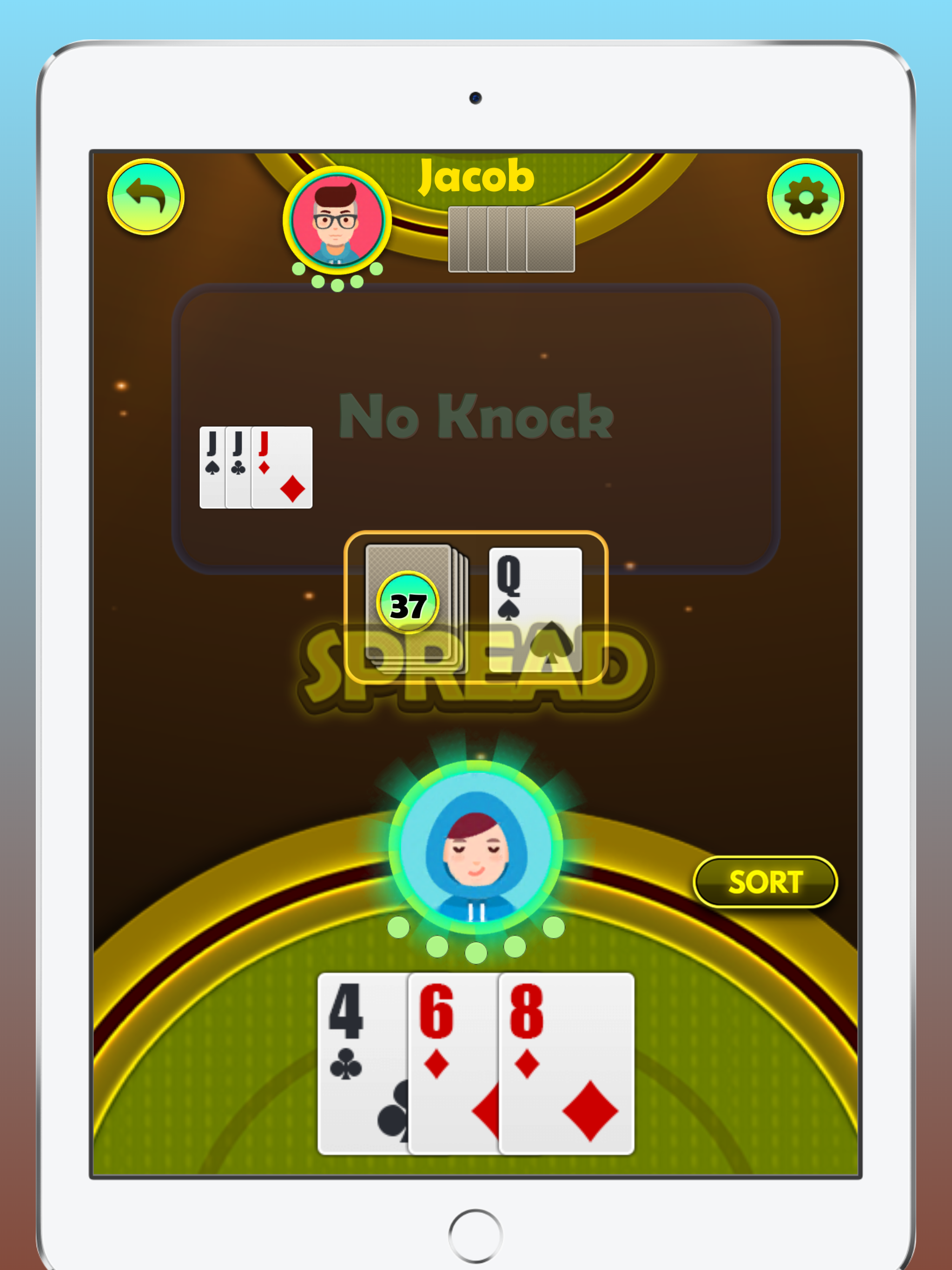 Tonk Offline Card Game