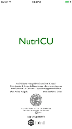 NutrICU screenshot 1