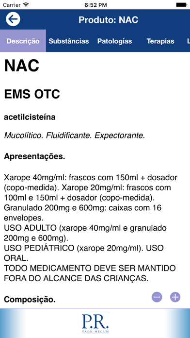 PR Vade-mécum Brasil 2024 Screenshot