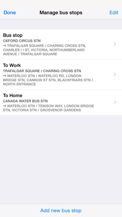 Next Bus Times London