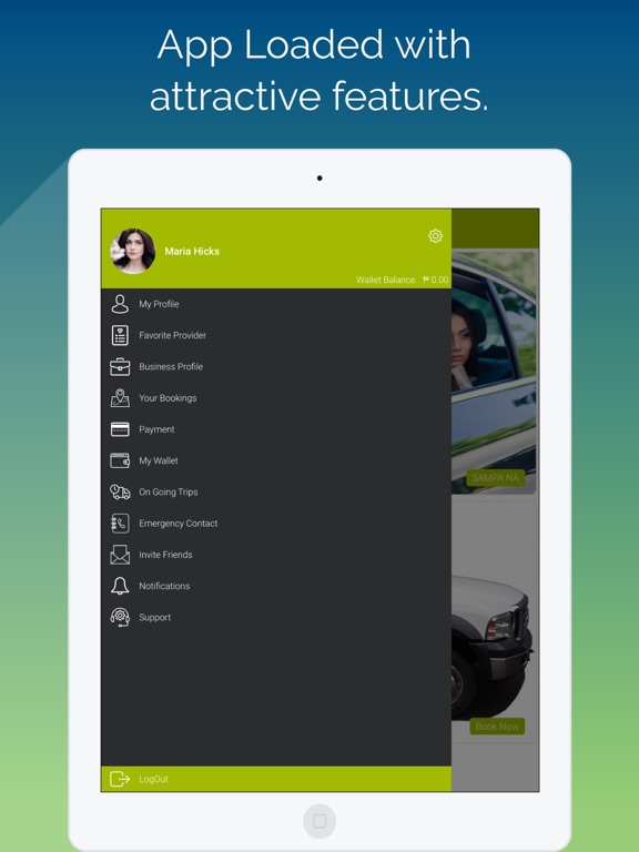 SAMPA! iPad screenshot 2 - Travel app